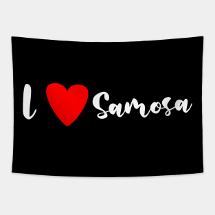 I love Samosa Tapestry