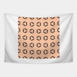 Benzene Ring Chemistry Pattern Tapestry