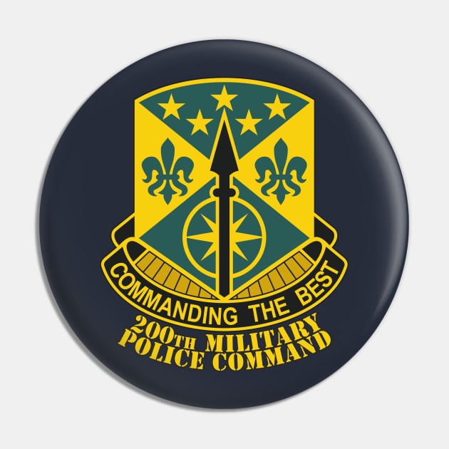 200th Military Police Command Pin by MBK