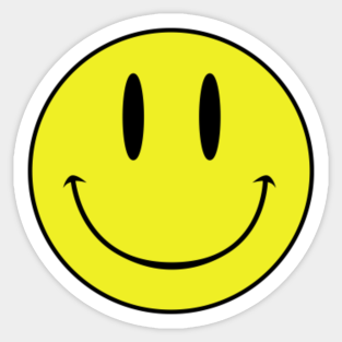 Smiley Face Stickers Teepublic This used to be a regular smiley face squishey ball.til my little brother got his hands on a marker. smiley face stickers teepublic