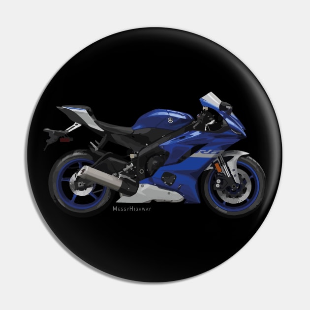 Yamaha R6 20 blue, s Pin by MessyHighway