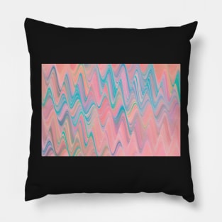 Fractal zigzags Pillow