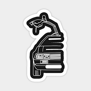 Cool Delorean Vintage car Magnet