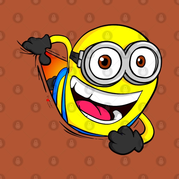 Minion Sticker by Rovertarthead