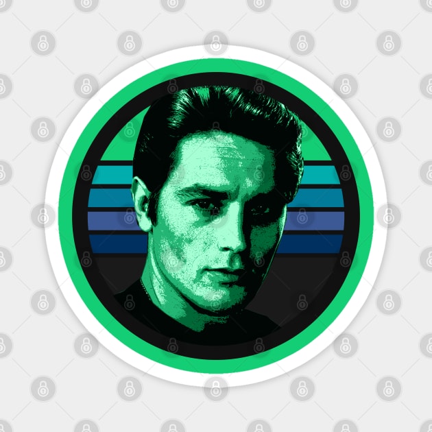 Vintage Delon Magnet by CTShirts