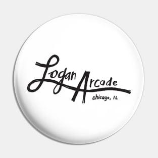 Classic Logan Arcade Logo Pin