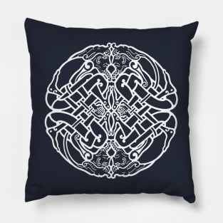 Face Off: Four Celtic Men Pillow