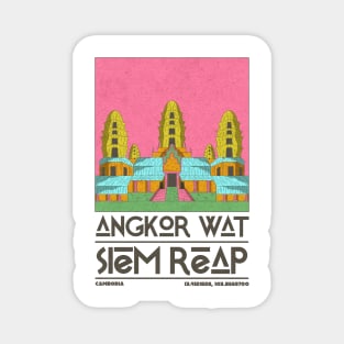 Angkor Wat, Siem Reap, Cambodia Magnet