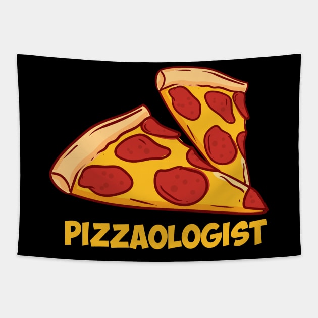 Pizzaologist Tapestry by maxcode