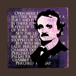 EDGAR ALLEN POE, GOTHIC WRITER T-Shirt