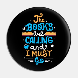 Funny Bookish Gift Pin