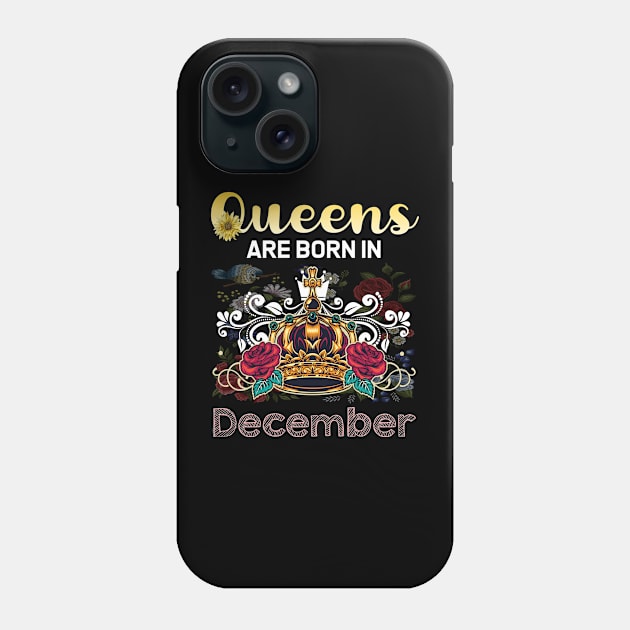 Queen Crown 1 December Phone Case by symptomovertake