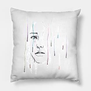 Tears give us colors Pillow
