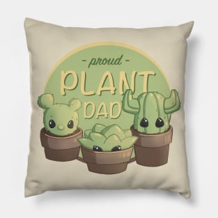 Proud Plant Dad Pillow