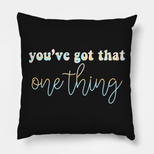 One Thing Pillow