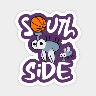 South Side Mosquitoes Basketball Squad Warmup Jersey Magnet