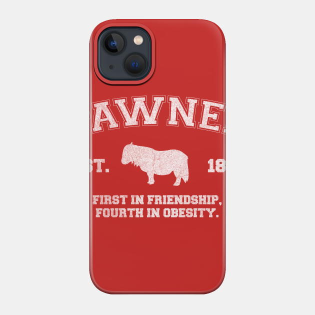 Pawnee Athletic Tee - Parks And Rec - Phone Case