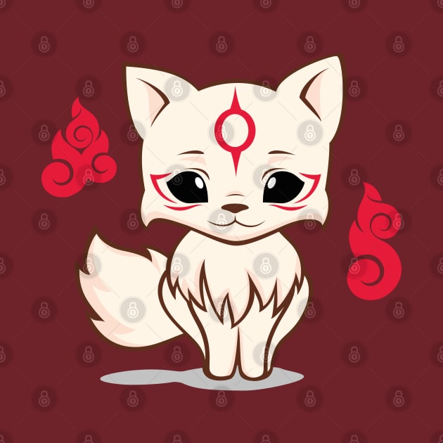 Chibi Amaterasu by LoShimizu