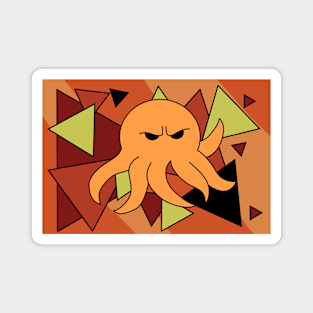 Mad Octo and Triangles Magnet