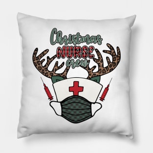 Christmas nurse crew Pillow