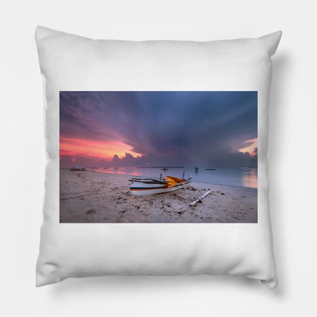 Cloudscape Pillow by Geoff79