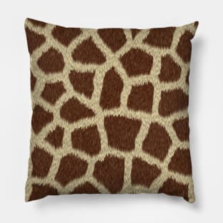 Giraffe Skin Texture Pillow