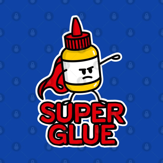 Super glue pun super hero pun hero Halloween costume by LaundryFactory