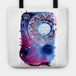 Moon and Mandala Tote