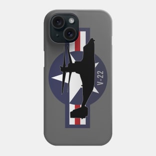 V-22 Osprey Military Airplane Phone Case