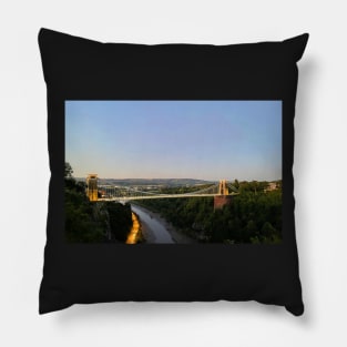 Clifton Suspension Bridge Pillow