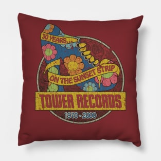 Tower Records Sunset Strip 2000 Pillow