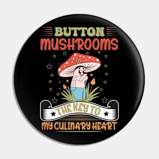 Mushroom Pin