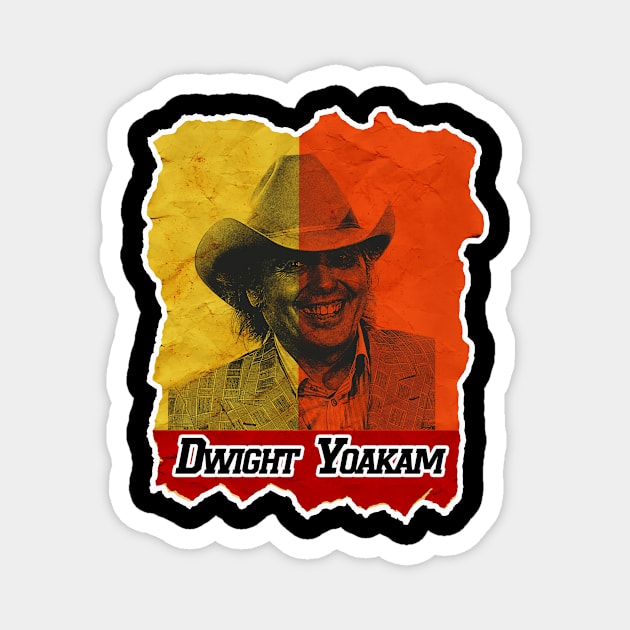 Dwight Yoakam smile Magnet by edihidayatbanyumas