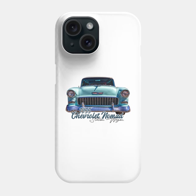 1955 Chevrolet Nomad Station Wagon Phone Case by Gestalt Imagery