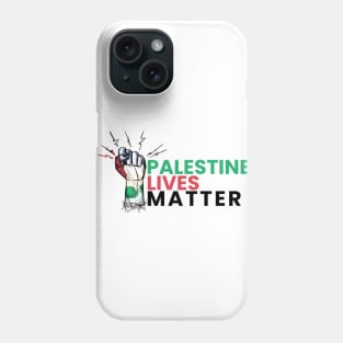 palestinian lives matter Phone Case