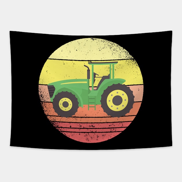 Tractor Farmer Farm Agriculture Gift Tapestry by Jackys Design Room