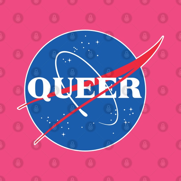 Nasa Queer /// Parody Logo Design by DankFutura