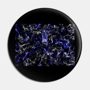 Blue and white nebula Pin