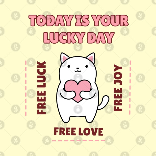 Today is Your Lucky Day. Cat by NickDsigns