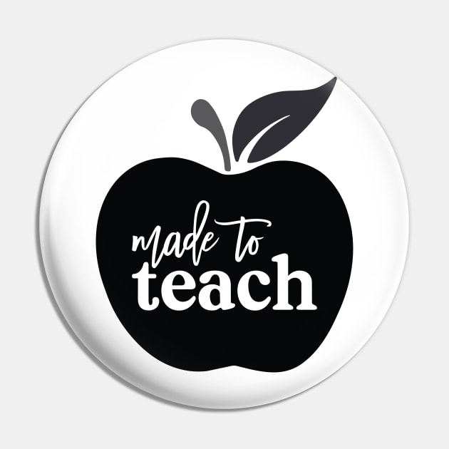 Made To Teach Pin by CandD