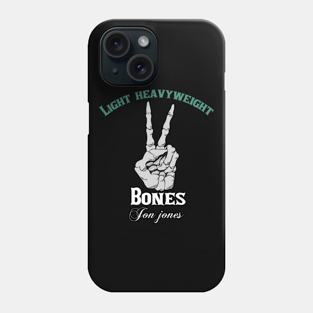 jon jones bones Phone Case by FIFTY CLOTH