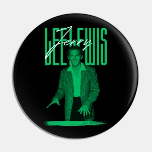 Jerry lee lewis///original retro Pin