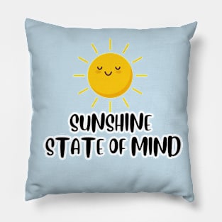 Sunshine State Of Mind Pillow