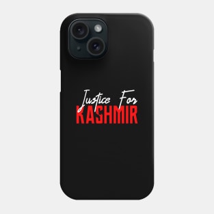 Justice For Kashmir Set Kashmir Free And Remove Article 370 Phone Case
