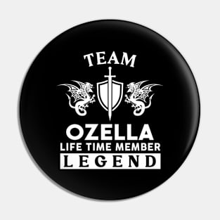 Ozella Name T Shirt - Ozella Life Time Member Legend Gift Item Tee Pin