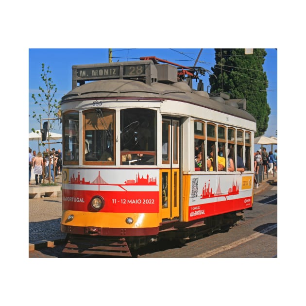 Lisbon Tram, Portugal, May 2022 by RedHillDigital