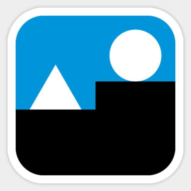 Level A Simple Puzzle Game App Icon Game Sticker Teepublic