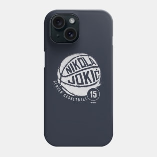 Nikola Jokic Denver Basketball Phone Case