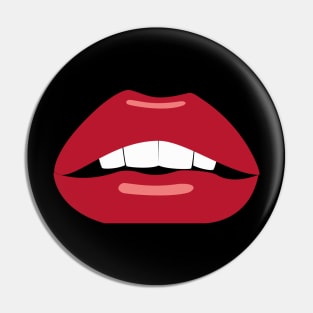 Mund Lippen Zähne Design Geschenk Pin