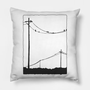 Power Lines Pillow